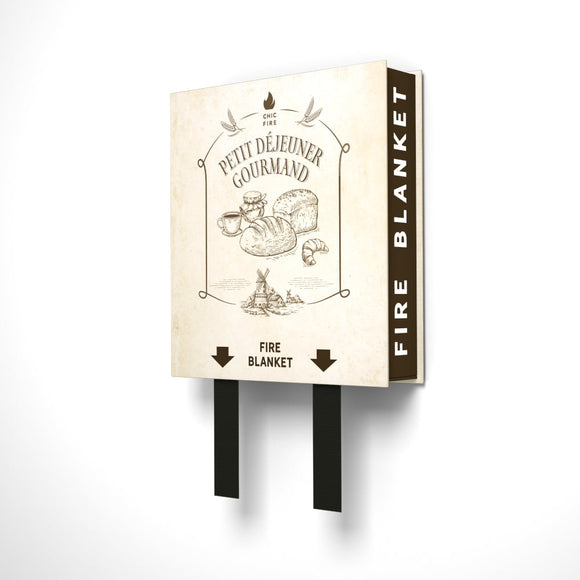 Design Fire Blanket - Petit Dejeuner Gourmand