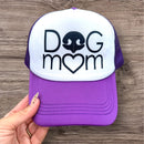 Trucker Hat -  "Dog Mom"-1