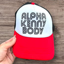 Trucker Hat -  "ALPHA KENNY BODY"-1