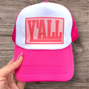 Trucker Hat -  "YALL"