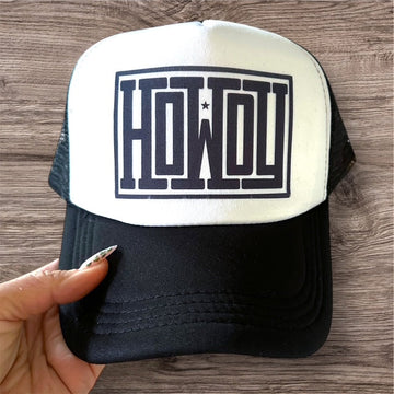 Trucker Hat -  "HOWDY"