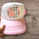 Trucker Hat -  "Not Today Satan"-1