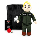 Pilot Daddy Doll | Military Doll in Flight Suit | Recordable-23