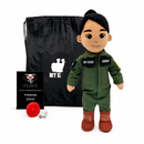 Pilot Daddy Doll | Military Doll in Flight Suit | Recordable-28