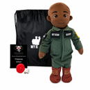 Pilot Daddy Doll | Military Doll in Flight Suit | Recordable-22