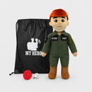 Pilot Daddy Doll | Military Doll in Flight Suit | Recordable-26