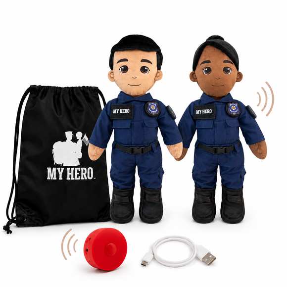 Police Doll | Police Officer Doll & Recordable Plush