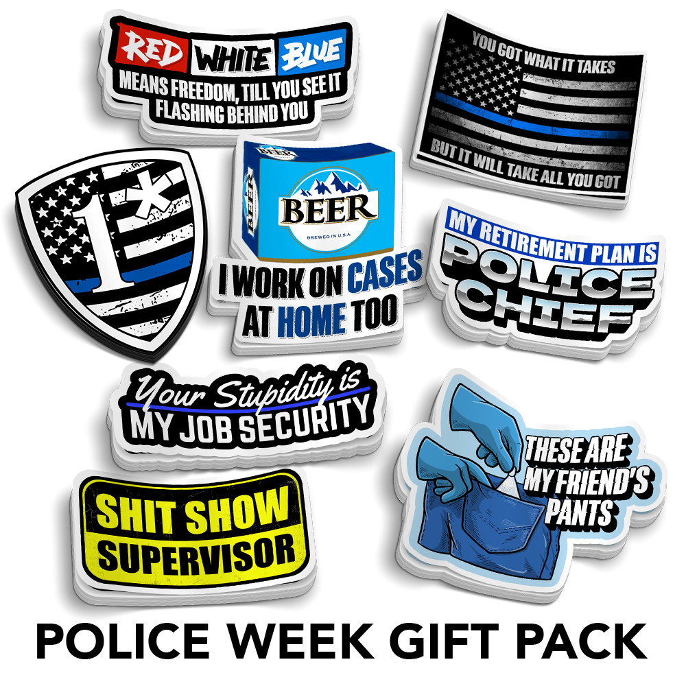 Police Week | Sticker Packs | American Fire Brigade