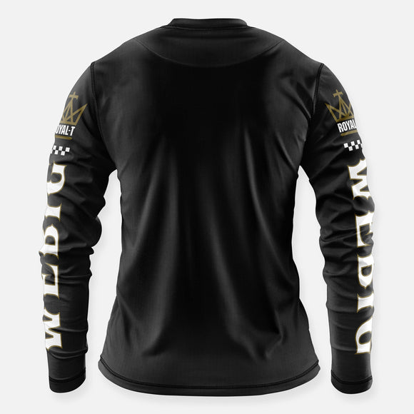 ROYAL-T x WEBIG JERSEY BLACK