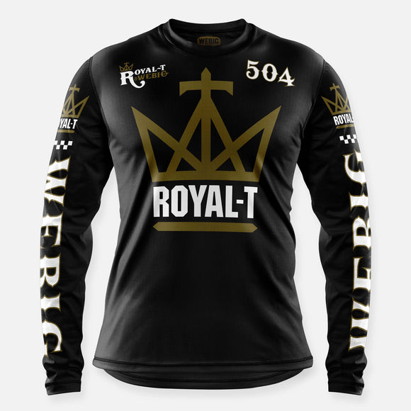 ROYAL-T x WEBIG JERSEY BLACK