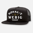 ROYAL-T x WEBIG HATS BLACK / ON SALE!-1