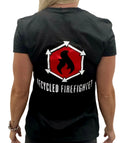 Recycled Firefighter Logo T-shirt-3
