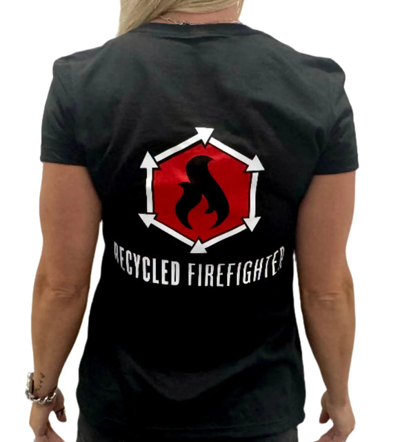 Recycled Firefighter Logo T-shirt
