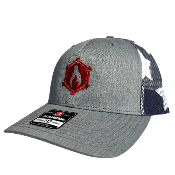 Recycled Firefighter Logo Hat