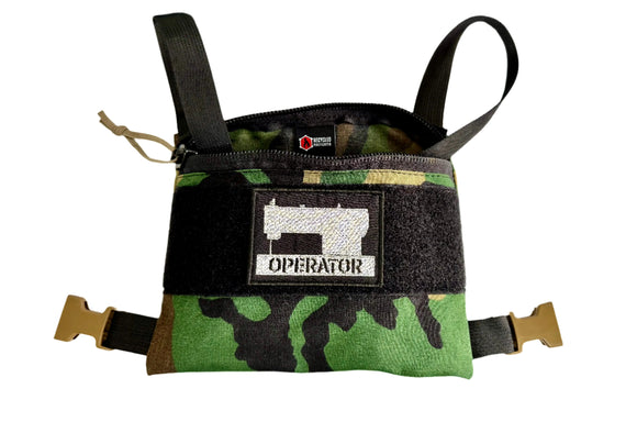 Recycled Firefighter Operator Patch