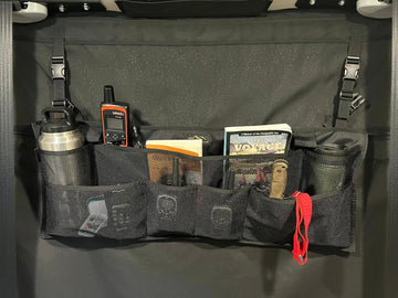 Rear Storage Organizer for StoryTeller, Jayco, Entegra & Revel Vans - 0