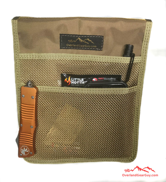 Jeep Grab Handle Mesh Flat Pocket