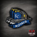 MLB Fire Helmet Sticker - 3 PACK-27