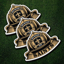 NFL Fire Helmet Stickers - 3 Pack-22