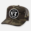 SEVEN CURVED BILL PATCH HAT-12