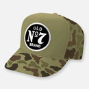 SEVEN CURVED BILL PATCH HAT-7