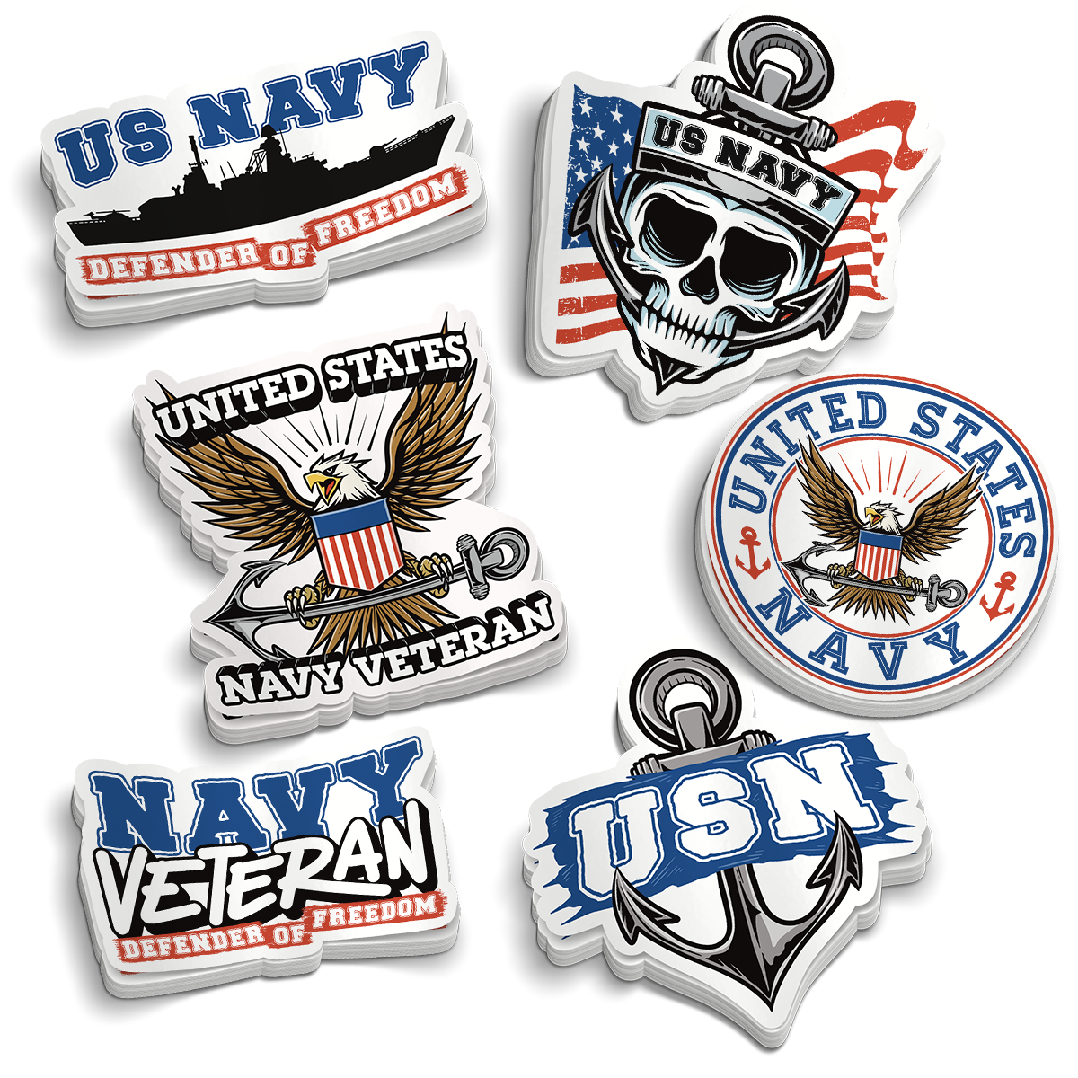 US Navy Sticker Pack | American Fire Brigade