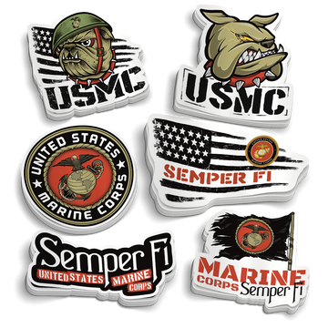 USMC Marine Corps Sticker Pack