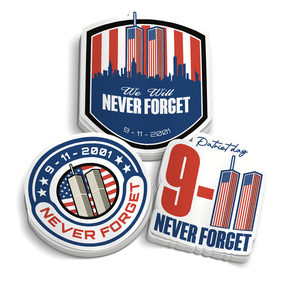 9/11 Commemorative Sticker Pack