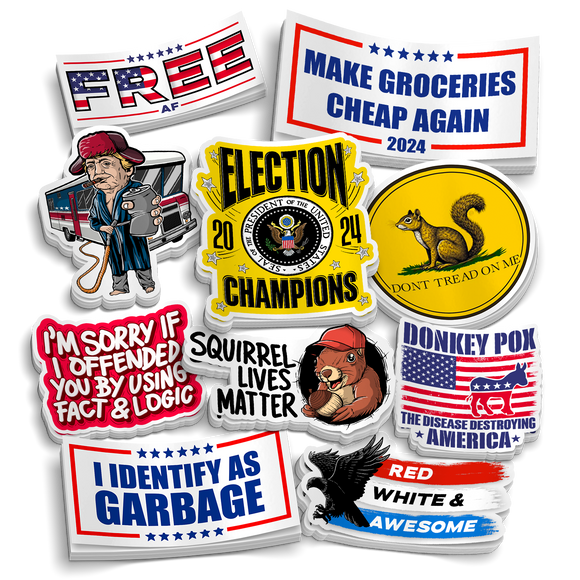 The Patriot Pack - Funny Sticker Pack