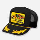 SWERVIN' IRVAN NASCAR TEAM PATCH HAT-6