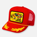SWERVIN' IRVAN NASCAR TEAM PATCH HAT-1