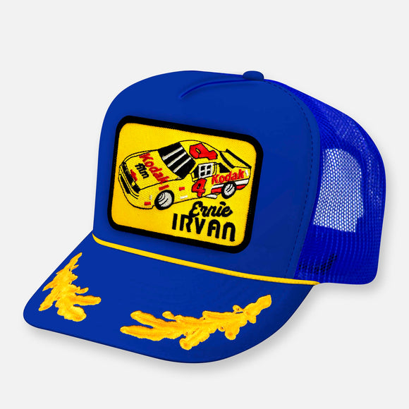 SWERVIN' IRVAN NASCAR TEAM PATCH HAT