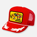 SWERVIN' IRVAN NASCAR TEAM PATCH HAT-5