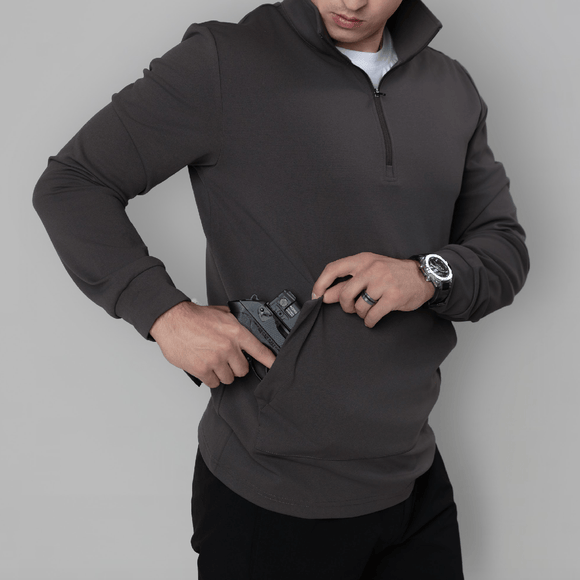 Durable Quarter Zip
