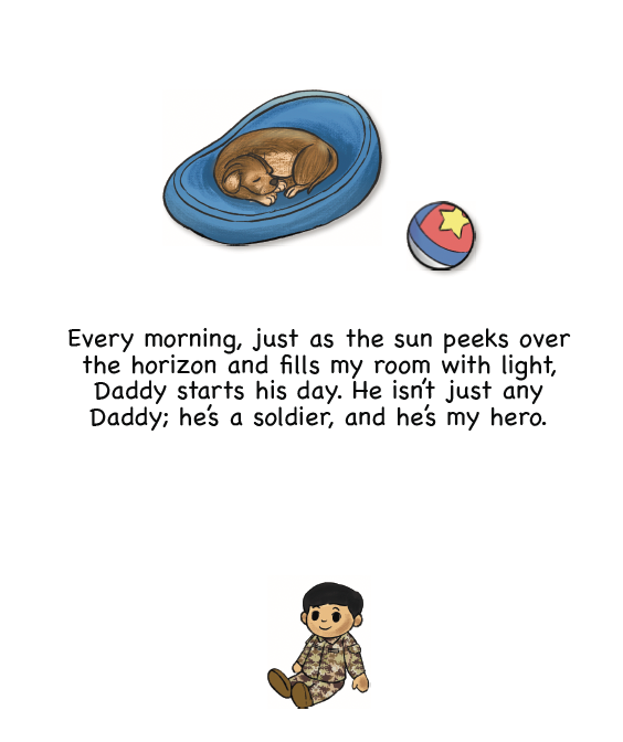 Army Children’s Book - My Daddy, My Soldier by Matthew E. Miller
