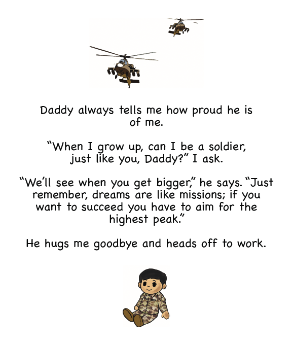 Army Children’s Book - My Daddy, My Soldier by Matthew E. Miller