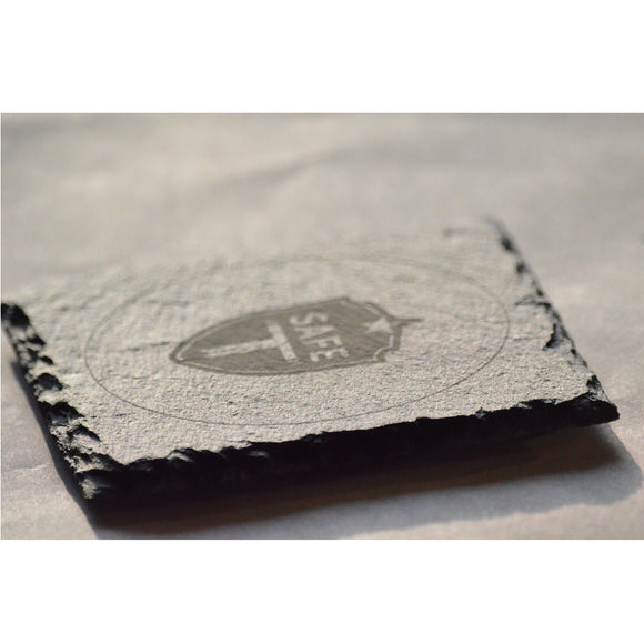 Stone slate coaster