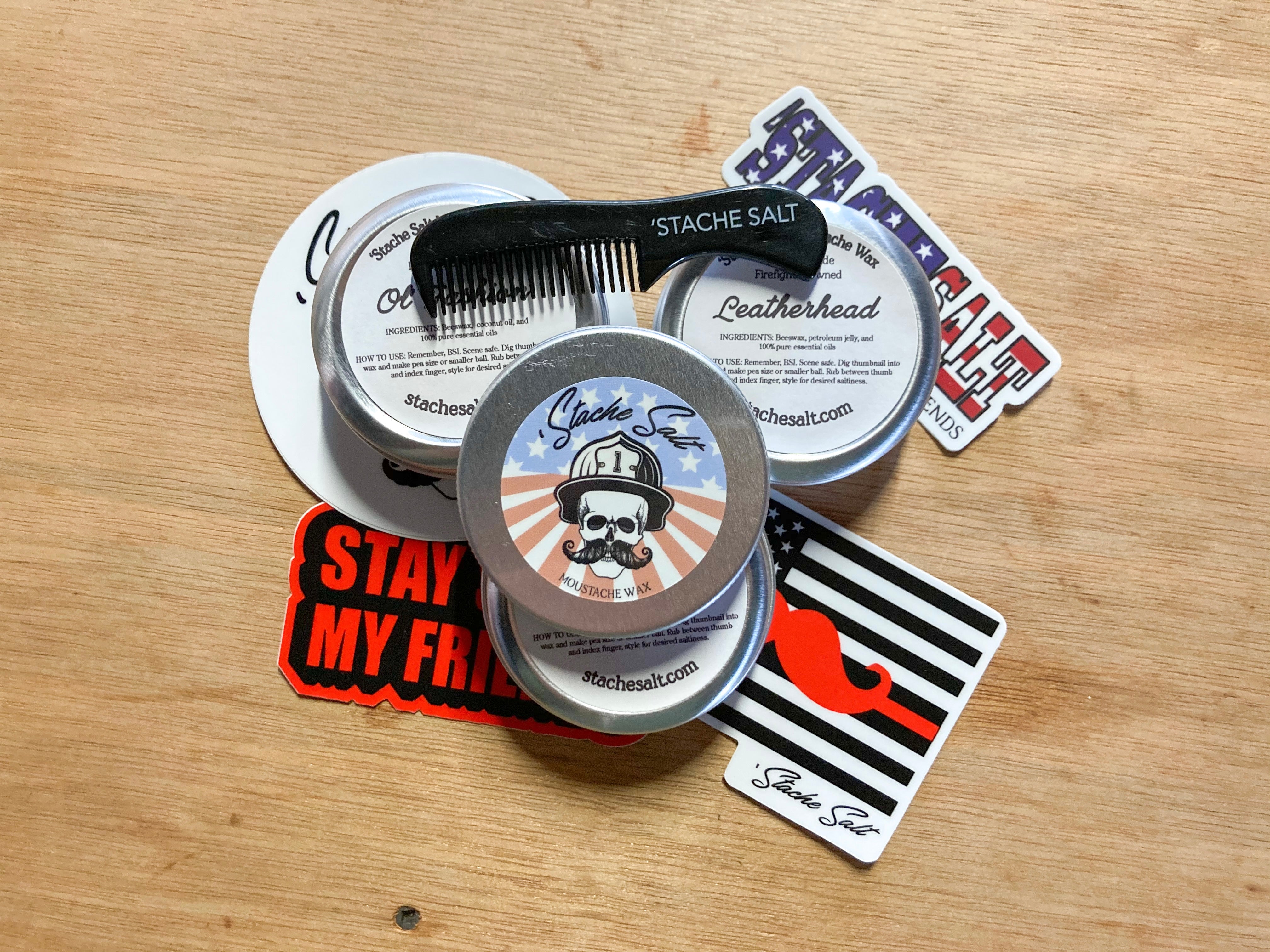 Mini Moustache Comb