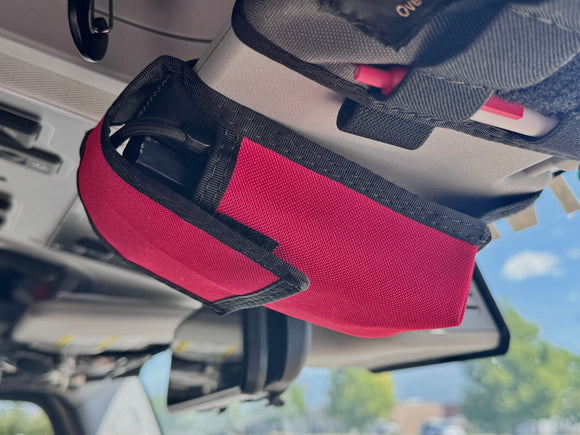 Sun Visor Radio Pouch