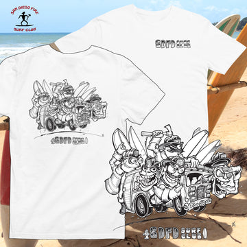 Surfing Your District Tee