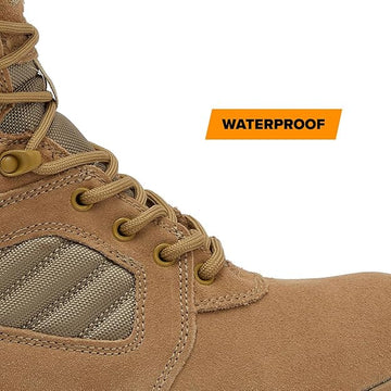 MAG STORM 8" Desert Military Tactical Boot SZ WP - 0