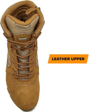 MAG SHIELD Suede Leather 8" Work Boot WP-3