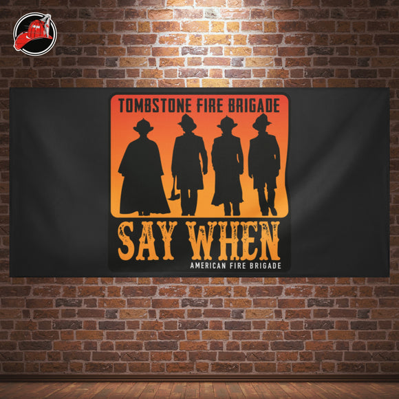 Tombstone Fire Brigade Flag