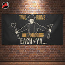 Doc Holiday "Two Irons" Flag-1