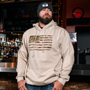 Men's Heavyweight Oversized Arid Camo Flag Hoodie (Sand)-1