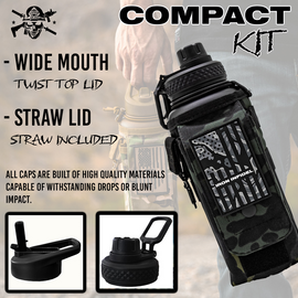 32oz Compact Battle Bottles - 0