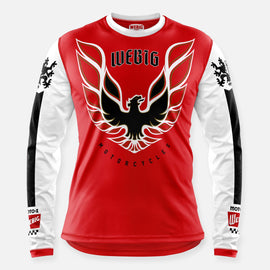 SCREAMIN CHICKIN JERSEY RED-WHITE