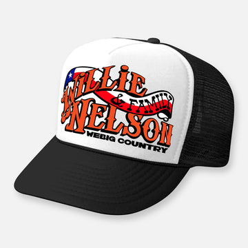 WE BIG WILLIE ALL AMERICAN TRUCKER HAT