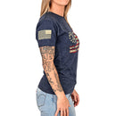 Women's 2A Betsy Ross Flag Patriotic Boyfriend Fit T-Shirt-5