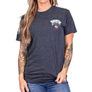 Women's Boyfriend Fit Tree of Liberty Patriotic Tshirt-5